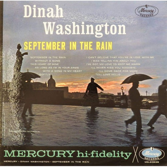 Пластинка Dinah Washington September in the Rain